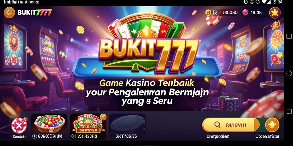 Tampilan seru gameplay BUKIT777 yang menggugah semangat bermain Kasino.