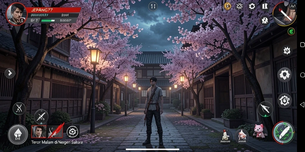Pengalaman gameplay menakutkan di JEPANG77.