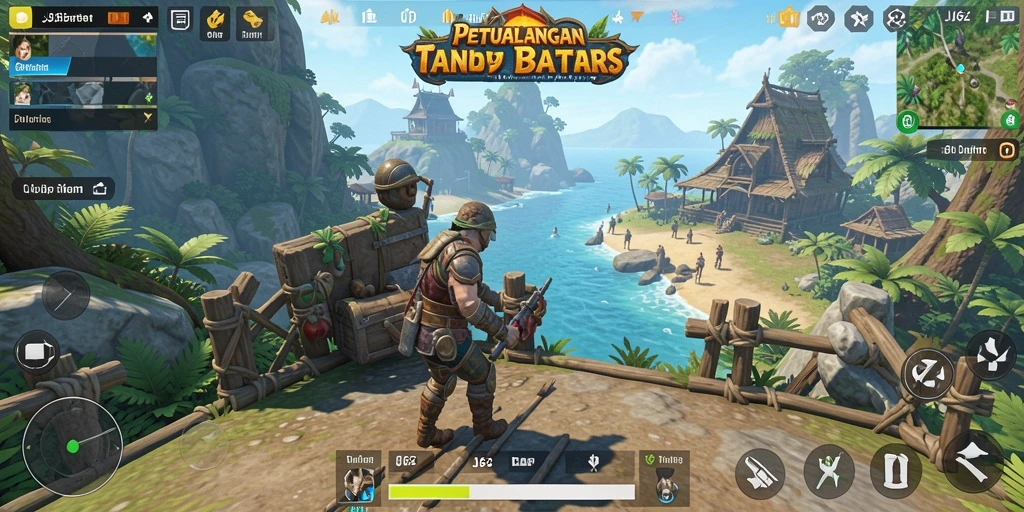 Gameplay <strong>JJ62</strong> menunjukkan petualangan seru dengan berbagai lingkungan terbuka.