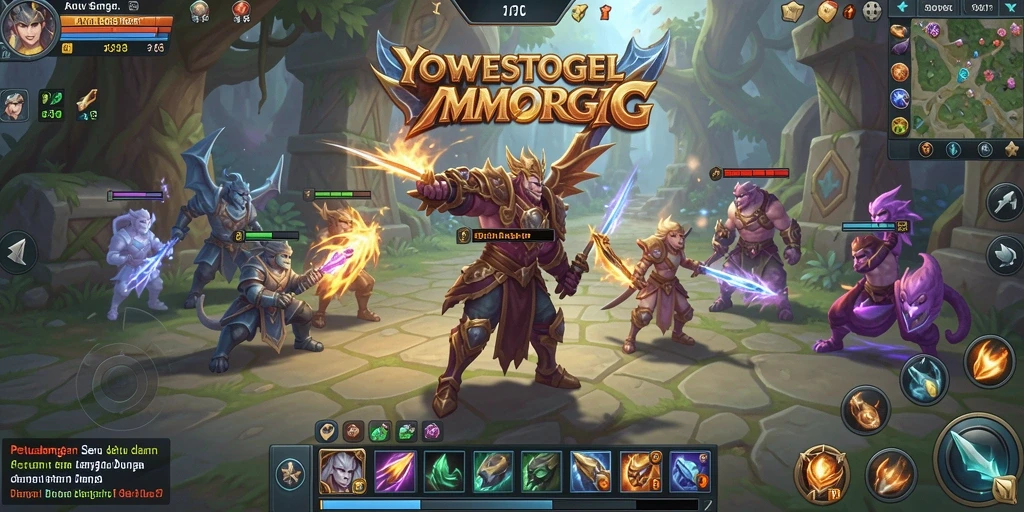 Tampilan gameplay YOWESTOGEL yang intens dan penuh aksi.